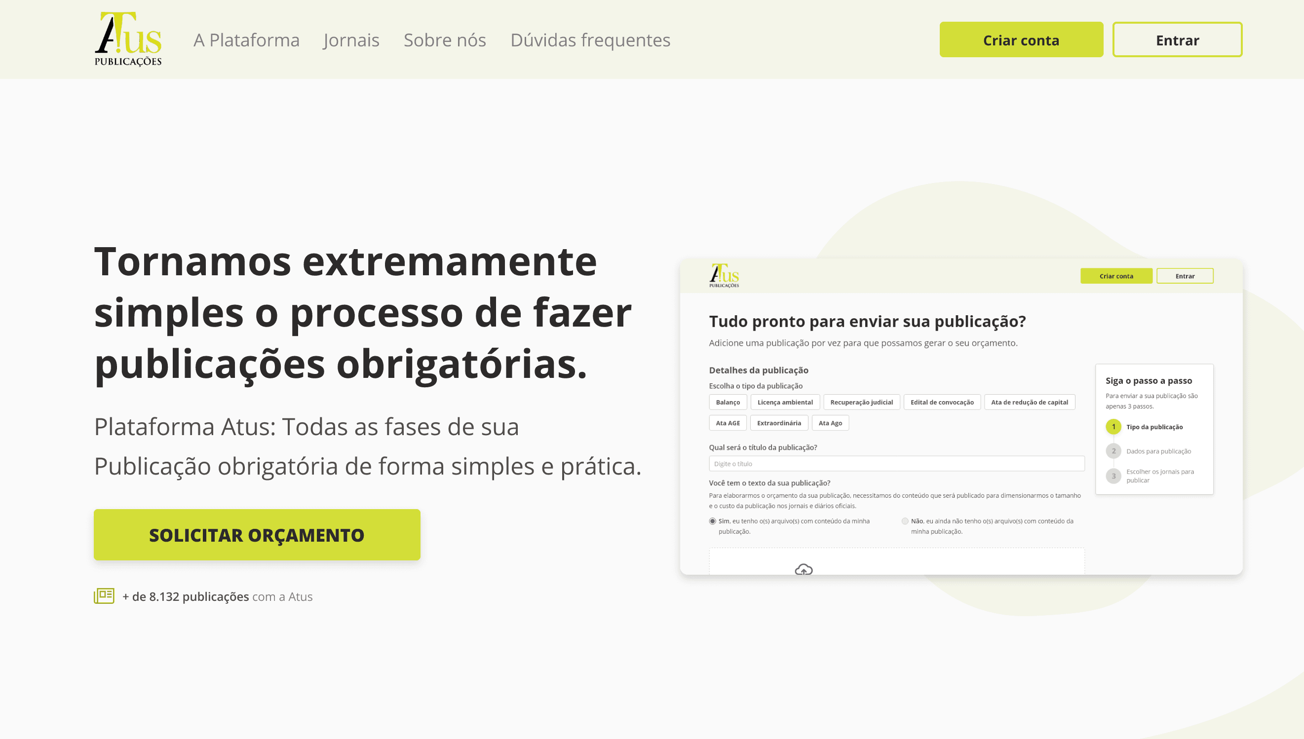 Atus, legal publications platform